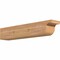 Ekena Millwork Del Monte Smooth Rafter Tail, Western Red Cedar, 5 1/2"W x 6"H x 32"L RFT06X06X32DEL00SWR - alternate 1